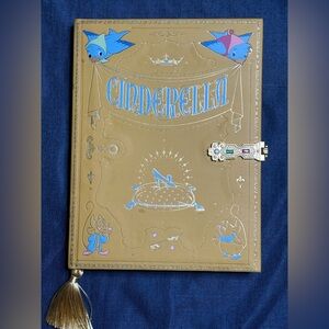 Disney Parks Cinderella Story Book Notebook Journal NEW 2020 LARGE